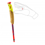 Bete Trail Leki Ultratrail FX.One Superlite Bright Red - Violet - Neonyellow