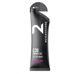 Gel energizant Neversecond C30 Energy Gel Passion Fruit 60ml