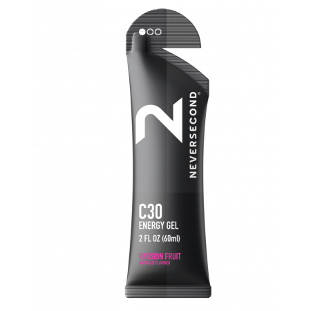 Gel energizant Neversecond C30 Energy Gel Passion Fruit 60ml
