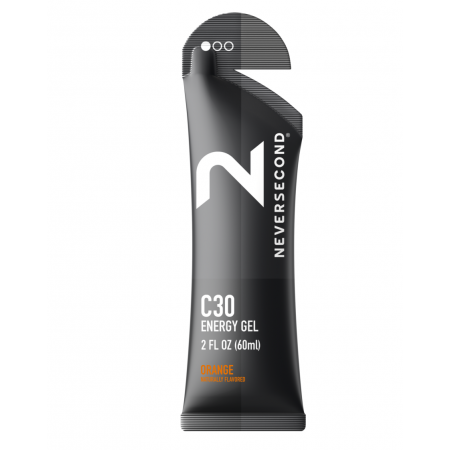 Gel energizant Neversecond C30 Energy Gel Orange 60ml