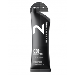 Gel energizant Neversecond C30 Energy Gel Unflavoured/Caffeine 60ml