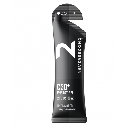 Gel energizant Neversecond C30 Energy Gel Unflavoured/Caffeine 60ml
