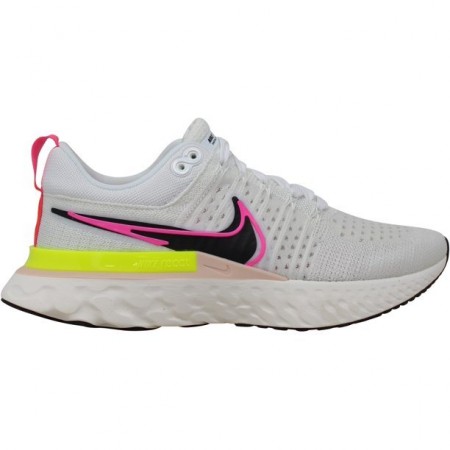 Nike Pantofi Alergare Barbati REACT INFINITY RUN FK 2 T WHITE/PINK FW'21