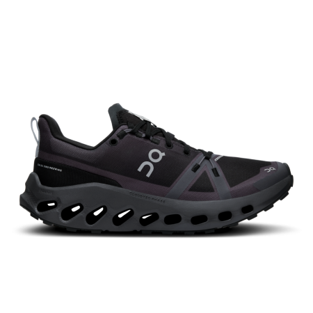 Pantofi alergare trail Dama On Cloudsurfer Trail WP Black | Eclipse FW24