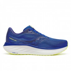 Pantofi alergare barbati Saucony Ride 18 Blue/Citron FW'25