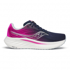 Pantofi alergare dama Saucony Ride 18 Navy/Fuchsia SS'25
