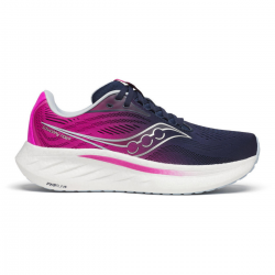 Pantofi alergare dama Saucony Ride 18 Navy/Fuchsia SS'25