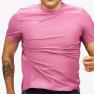 Tricou alergare barbati HOKA Airolite Run Short Sleeve Beet Root