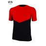 Tricou alergare barbati UGLOW RACE SPEED AERO Red Black