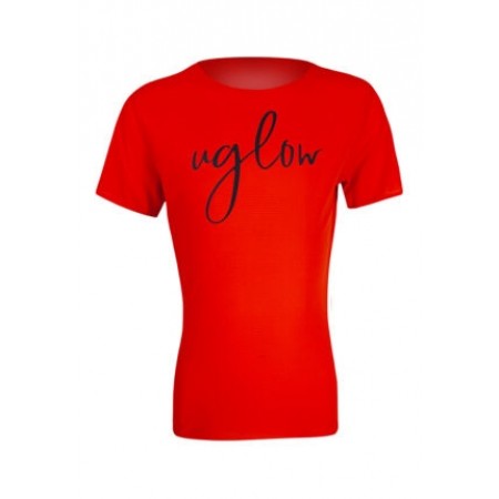 Tricou alergare barbati UGLOW TEE SUPER LIGHT TANGERINE C1'22