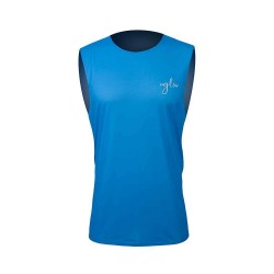Maiou alergare barbati UGLOW Super Mesh Tank Top Blue SS'26