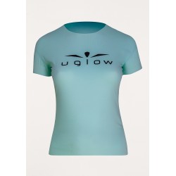 Tricou alergare dama UGLOW TEE SUPER LIGHT AQUA SS'26