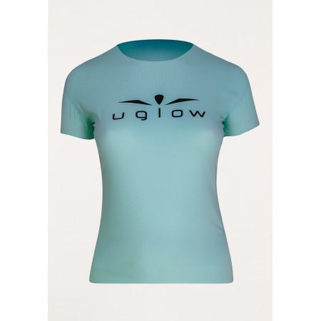 Tricou alergare dama UGLOW TEE SUPER LIGHT AQUA SS'26