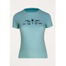 Tricou alergare dama UGLOW TEE SUPER LIGHT AQUA SS'26