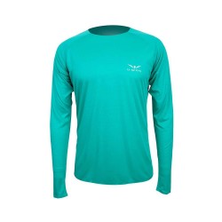 Bluza alergare barbati UGLOW LONG SLEEVES SUPER LIGHT TEE Green SS'26