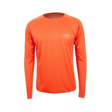 Bluza alergare barbati UGLOW LONG SLEEVES SUPER LIGHT TEE Orange SS'26