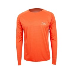 Bluza alergare barbati UGLOW LONG SLEEVES SUPER LIGHT TEE Orange SS'26
