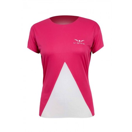 Tricou alergare dama UGLOW Speed Aero Tee Beetroot Purple SS'26