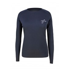 Bluza alergare dama UGLOW WARM LONG SLEEVE TEE Black C3'22