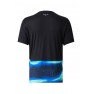 Tricou alergare barbati UGLOW VAPOR Black/Blue SS'26