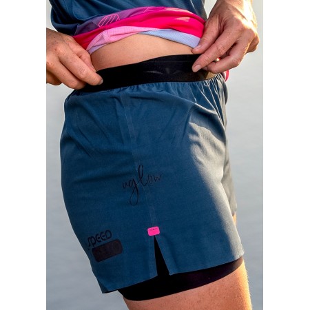 UGLOW MINI SPEED AERO SHORT 4’’ TEAL C2-WOMEN-MINISA1 C1'21