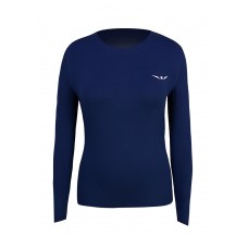 Bluza alergare dama UGLOW WARM LONG SLEEVE TEE Dark Blue