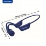 Casti audio conductie osoasa pentru sport POLVCDG X7 - Blue