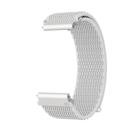 Curea ceas COROS 20mm Nylon White pentru APEX 2 / PACE 2 / APEX 42mm