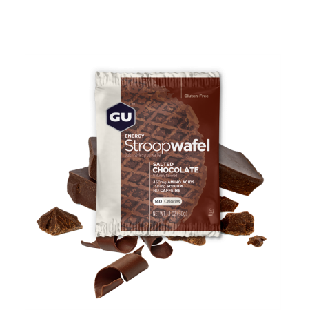 GU Energy Stroopwaffle, Salted Chocolate (GLUTEN FREE)