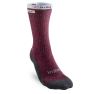 Injinji Liner + Hiker Crew Dama Maroon