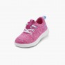 LeMouton Kids Lace-up Wool shoes Pink