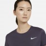 Nike Tricou Alergare Dama MILER TOP SS Violet SS'21