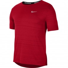 Tricou alergare barbati Nike MILER TOP SS Red SS'21