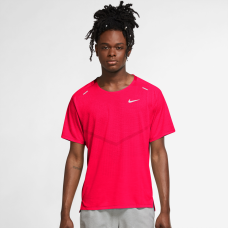 Tricou alergare barbati Nike DFADV Techknit Ultra Bright Crimson/Hyper Pink FW'21