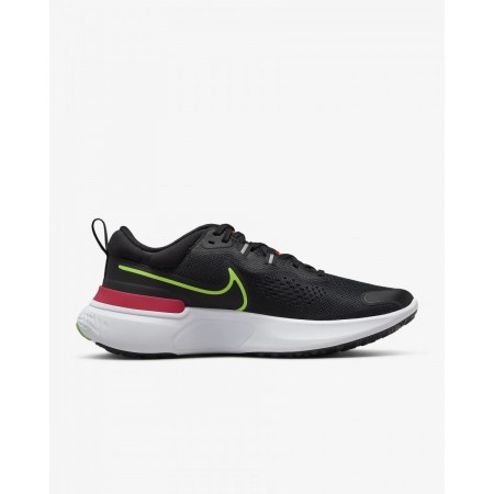 Pantofi alergare barbati Nike REACT MILER 2 BLACK/GREEN SS'22