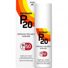 Spray transparent cu protectie solara SPF 50, 100 ml, Riemann P20
