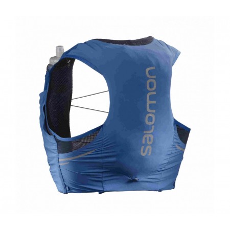 Rucsac Alergare Unisex Salomon Sense Pro 5 Set Albastru