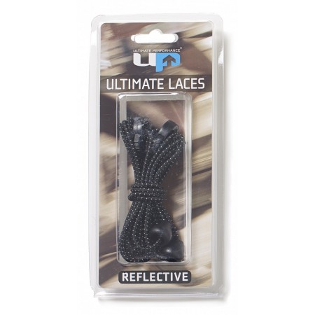 ULTIMATE PERFORMANCE Elastic Laces - Black Reflective