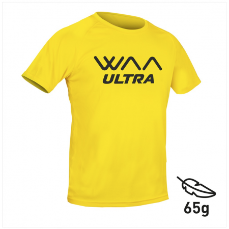 WAA ULTRA LIGHT T-SHIRT "WAA ULTRA" Yellow