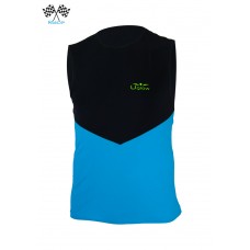 Maiou alergare barbati UGLOW RACE WIDE SPEED AERO BLACK SKYBLUE