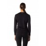 Bluza alergare dama UGLOW WARM LONG SLEEVE TEE Black C3'22
