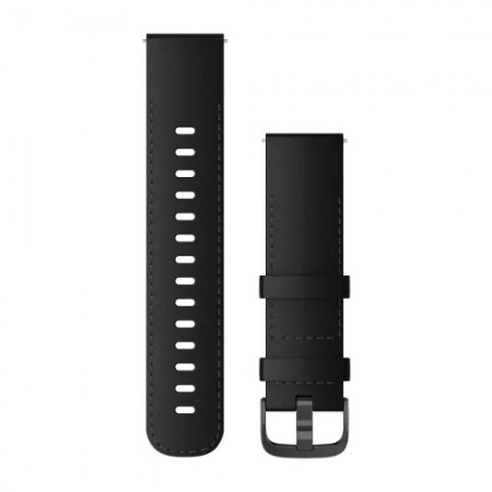 Garmin - curea piele - Quick Release 22 - negru