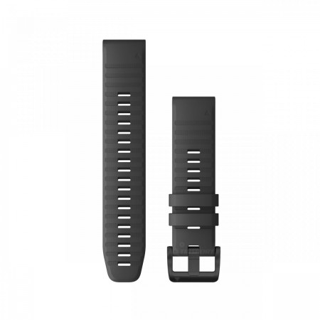 Garmin curea silicon QuickFit 22 - gri metalic Slate