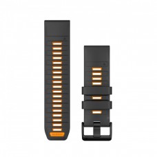 Garmin curea silicon QuickFit 26 - portocaliu Graphite | Spark orange Silicone