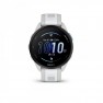 Garmin - Forerunner 165 ceas multisport cu GPS AMOLED - alb Whitestone - gri Mist Grey