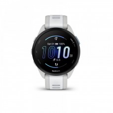 Garmin - Forerunner 165 Music ceas multisport cu GPS AMOLED - alb Whitestone - gri Mist Grey