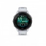 Garmin - Forerunner 265s ceas multisport cu GPS AMOLED - Ramă neagră cu carcasă Whitestone şi curea din silicon Whitestone/Neo Tropic