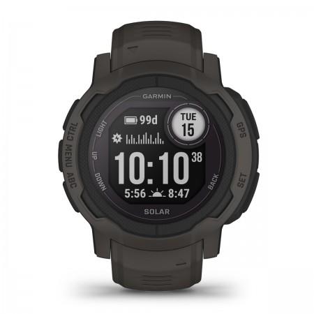 Garmin - Instinct 2 Solar smartwatch robust cu GPS - Graphite