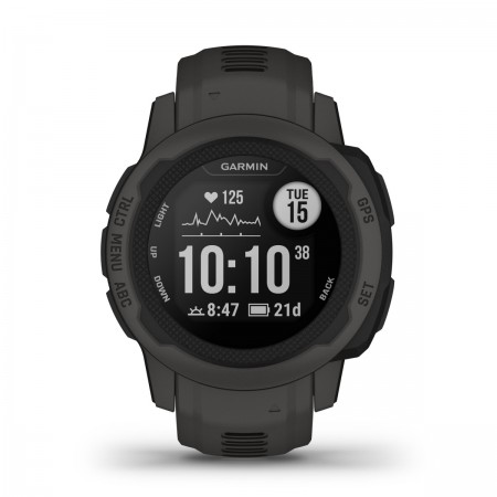 Garmin - Instinct 2s smartwatch robust cu GPS - gri grafit