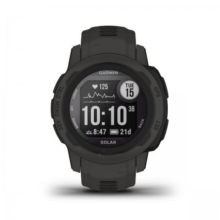 Garmin - Instinct 2s Solar smartwatch robust cu GPS - Graphite